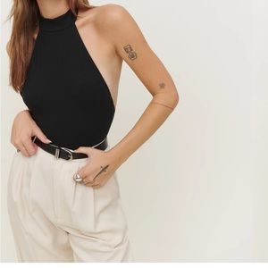 COPY - Reformation open back bodysuit
